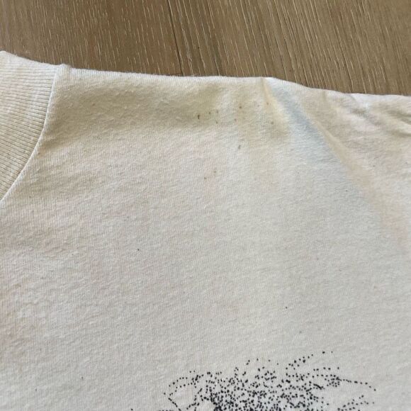 Vtg Chief Seattle Indian Wolf XL Motorcycle Trucker TShirt Life Quote Native USA - Picture 7 of 8